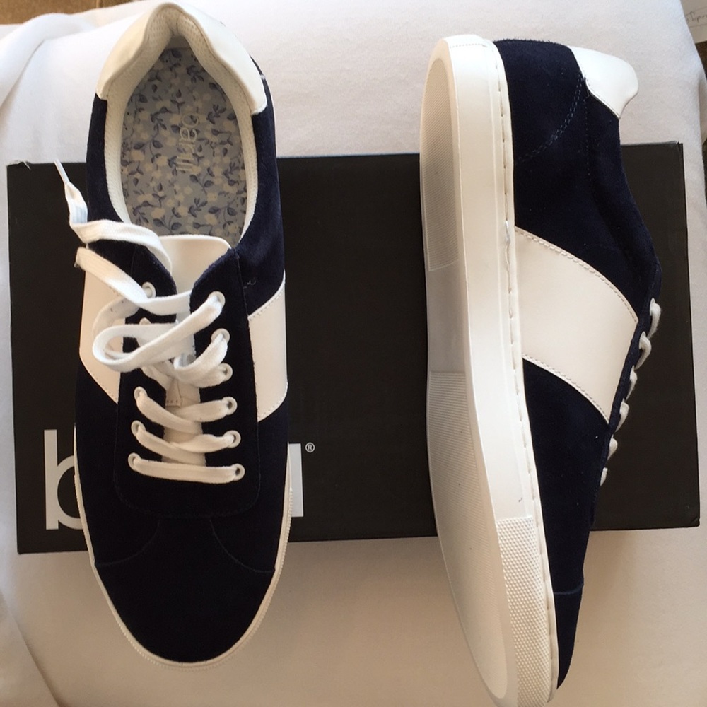 Bar lll Mens Keagan Navy Sneakers Size 11. 10.5 - Picture 4 of 7